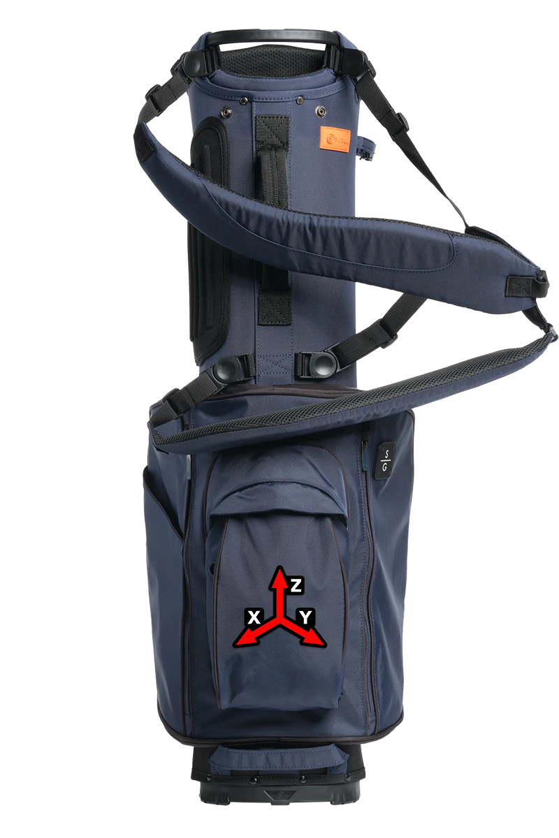 Custom XYZ Golf Bag — Jacobs 3D Golf